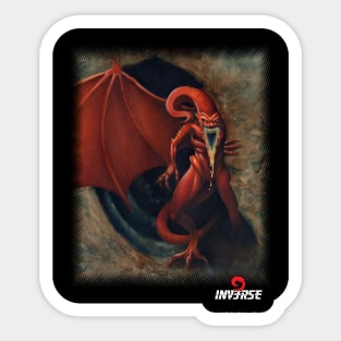 Red Demon Sticker